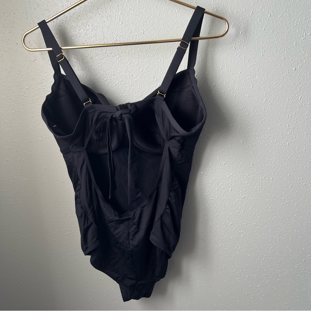Cache Coeur Maternity Monaco One Piece in Black size 36E/F New - Picture 3 of 10